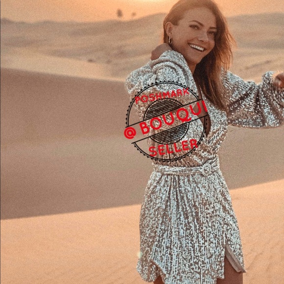 Zara Dresses Bloggers Favorite Zara Jacket Dress With Sequin Poshmark